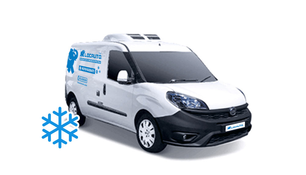 Noleggio furgone refrigerato Pavia fiat doblo